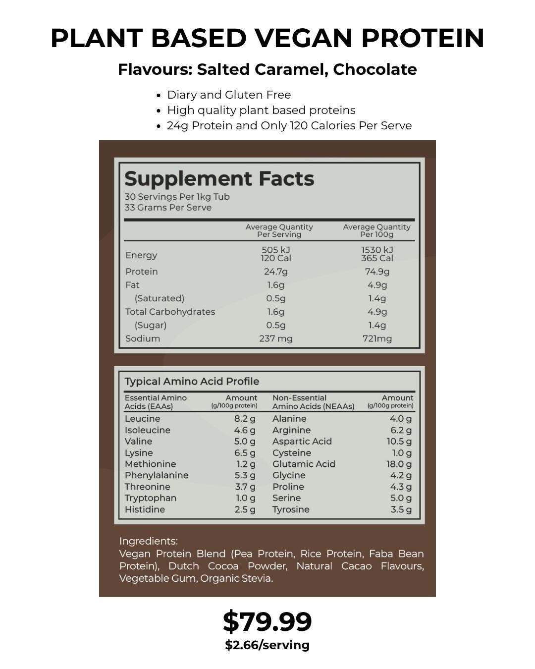 Plant Based Vegan Protein — Complete Plant Protein, Nothing Artificial