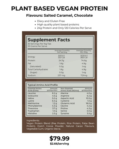 Plant Based Vegan Protein — Complete Plant Protein, Nothing Artificial