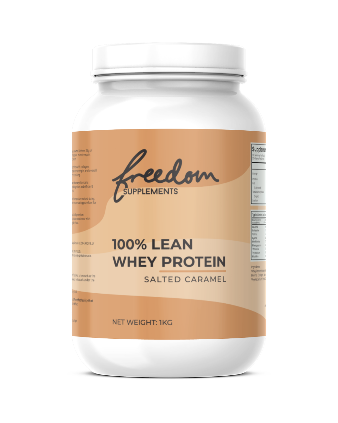 100% Lean Whey Protein — Clean, High-Performance Protein