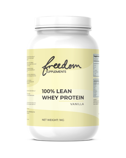 100% Lean Whey Protein — Clean, High-Performance Protein
